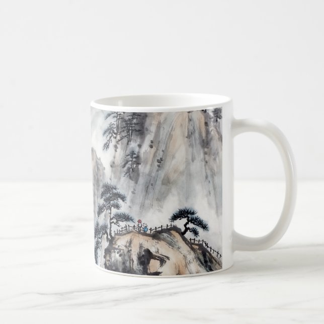 Café Taza china #4 de la decoración (Derecha)