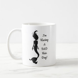 Café Taza chistosa de la sirena del "buen/mún día del