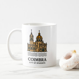 Café Taza Ciudad de Estudiantes de Coimbra – Recuerdo d