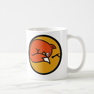 Café Taza clásica 2 del logotipo del Fox Trax de Ronin