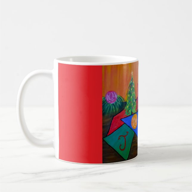 Café Taza Clásica Alegría de Navidad (Izquierda)