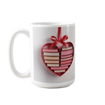 Taza clásica amante de los libros caja de regalo e