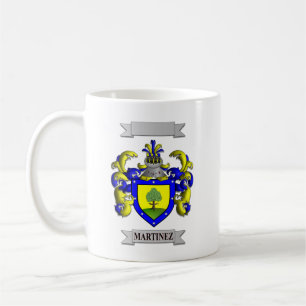 Café Taza Clásica Apellido de la Familia Martinez y Esc