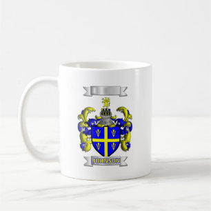 Café Taza Clásica Apellido y Logotipo de la Familia Joh