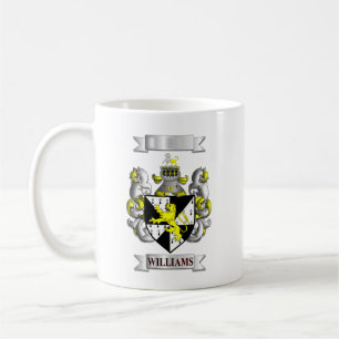 Café Taza Clásica Apellido y Logotipo de la Familia Wil