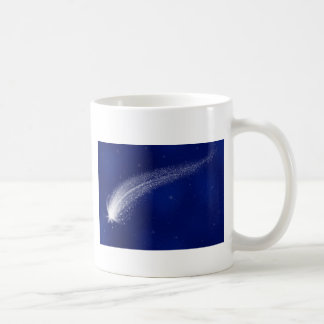 Café Taza clásica azul 11oz de la estrella fugaz #2