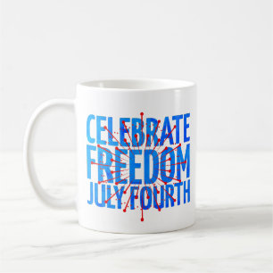 Café Taza Clásica Celebra la Libertad del Cuatro de Jul