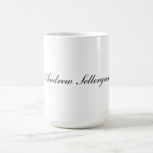 Café Taza clásica de 15oz con toque de nombre personali