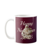 Taza clásica de año nuevo