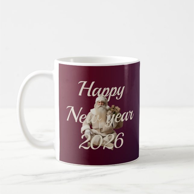 Café Taza clásica de año nuevo (Izquierda)