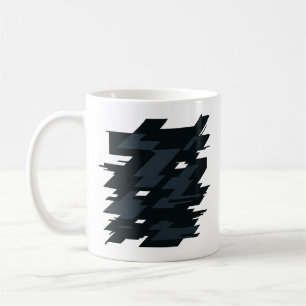 Café Taza clásica de arte glitch