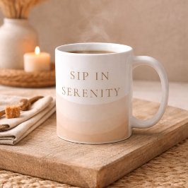 Café Taza clásica de Champagne Shore Calm, 330 ml