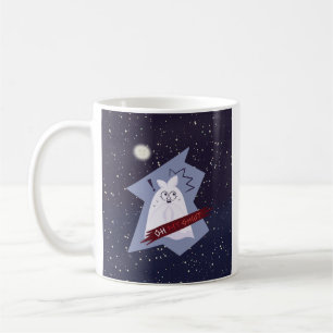 Café Taza Clásica de Dibujos Animados de Fantasma Diver
