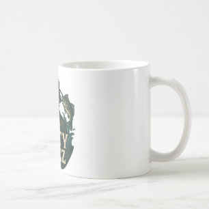 Café Taza clásica de diseño original Salty Buzz, 11 oz