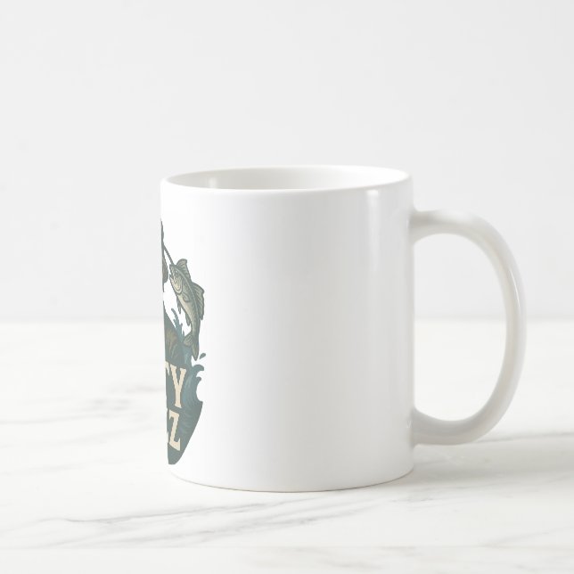 Café Taza clásica de diseño original Salty Buzz, 11 oz (Derecha)