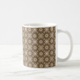 Café Taza clásica de flores de semillas de hierba