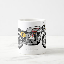Café Taza clásica de la motocicleta