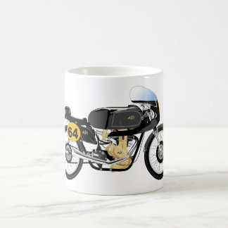 Café Taza clásica de la motocicleta de AJS 7R