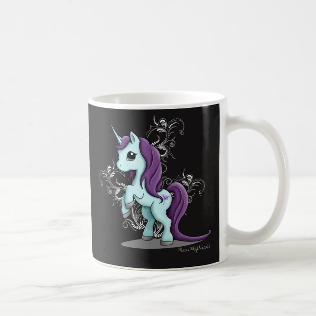 Café Taza clásica de la taza del unicornio (Derecha)