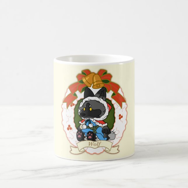 Café Taza clásica de lobo, 11 oz (Centro)