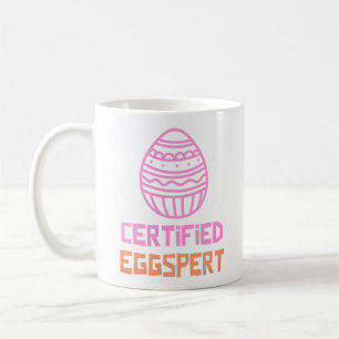 Café Taza Clásica de Pascua Certified Eggspert