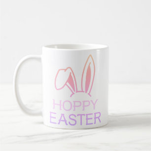 Café Taza Clásica de Pascua Pastel de Liebre Saltarina
