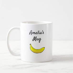 Café Taza clásica de plátano