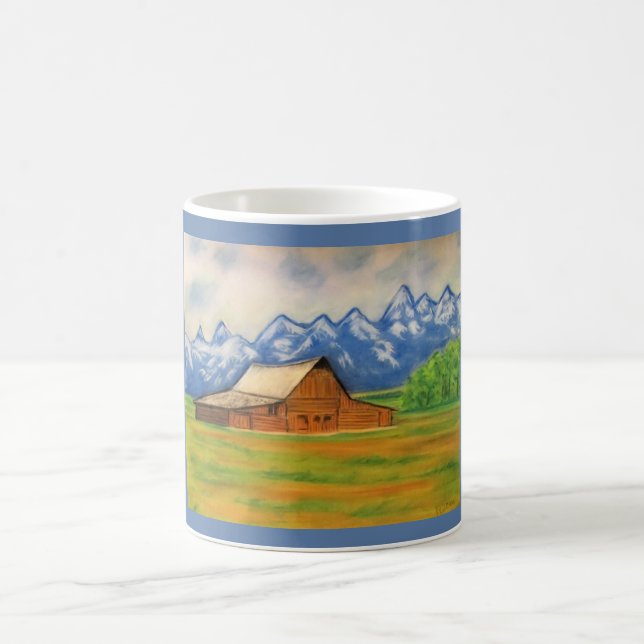 Café Taza clásica de una vida más simple (Centro)