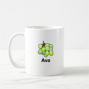 Café Taza Clásica de Uvas