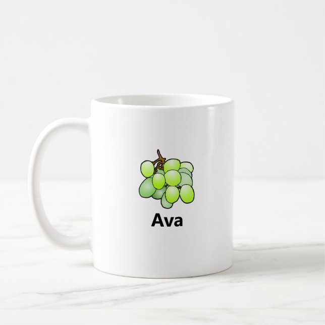 Café Taza Clásica de Uvas (Izquierda)