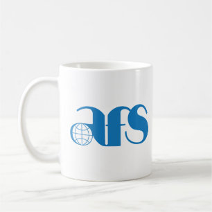 Café Taza clásica del logotipo de AFS de 1976, 11 oz
