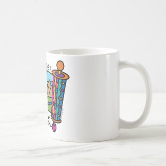 Café Taza clásica del logotipo del Fest de Boulder J