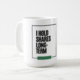 Café Taza Clásica para Inversores – Regalo Divertido de