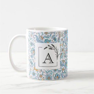 Café Taza clásica para regalo de boda con monograma ele