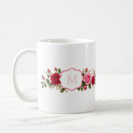 Café Taza Clásica - Rosa del Día de la Madre