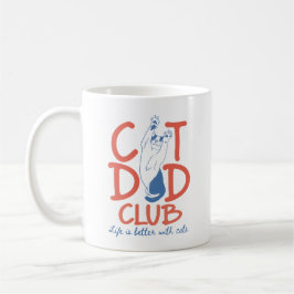 Café Taza Club de Papá Gato, Regalo Divertido para Papá