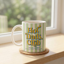 Taza Club de Papás Calientes Regalo del Día del Pa