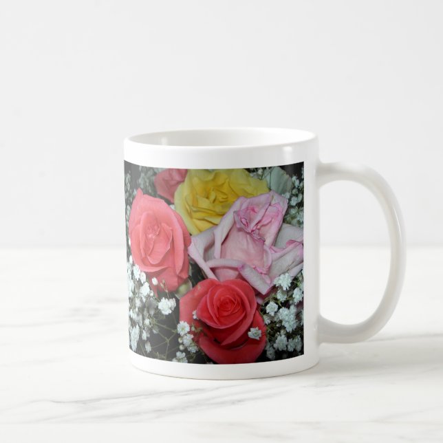 Café Taza color de rosa (Derecha)