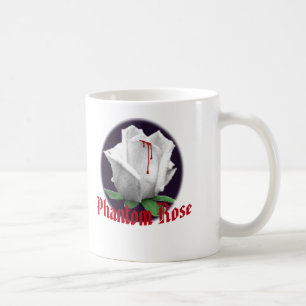 Café Taza color de rosa fantasma