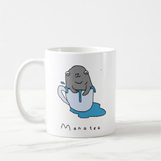 Café Taza cómica divertida del té de Manatea el |