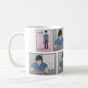 Café Taza cómica original de Cody