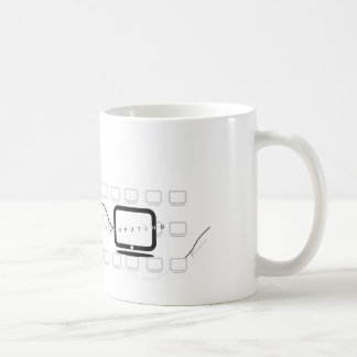 Café Taza computacional de la nube