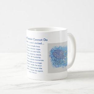 Café Taza con Asa de Ángel de Poema Lo Que el Cáncer No