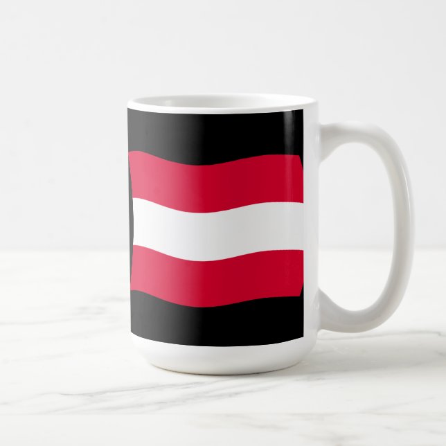 Café Taza con bandera de Austria (Derecha)