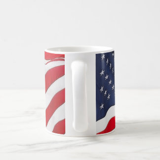 Café Taza con bandera de EE. UU.