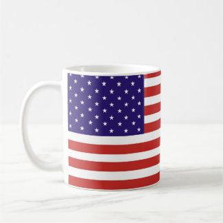 Café Taza con bandera de EE. UU.