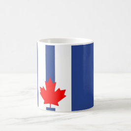 Café Taza con bandera de Toronto, Ontario