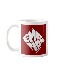 Taza con cita de arte rojo Imotion Art Is Pure