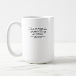 Café Taza con cita de Cumbres Borrascosas Heathcliff