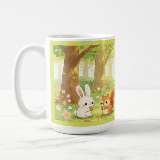 Café  Taza con diseño de bosque y naturaleza